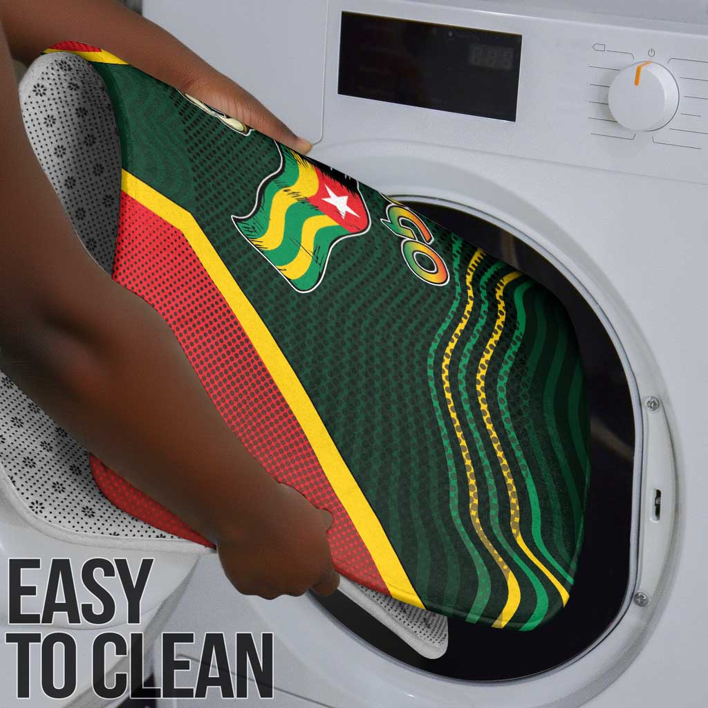 Togo Bathroom Set Lion Claw Flag Sport Style - African Pride
