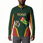 Personalized Togo Button Sweatshirt Lion Claw Flag Sport Style