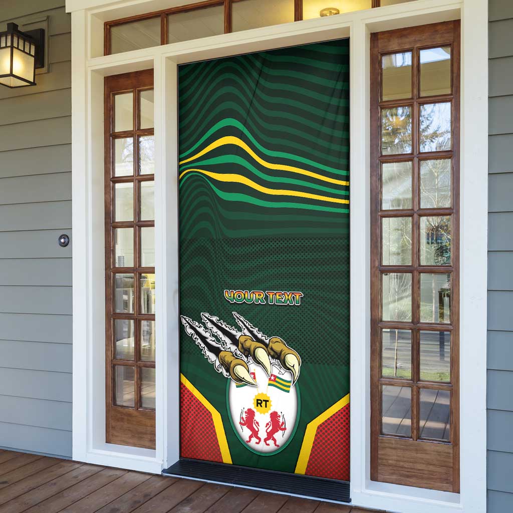 Personalized Togo Door Cover Lion Claw Flag Sport Style - African Pride