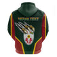 Personalized Togo Hoodie Lion Claw Flag Sport Style - African Pride