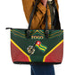 Togo Leather Tote Bag Lion Claw Flag Sport Style - African Pride
