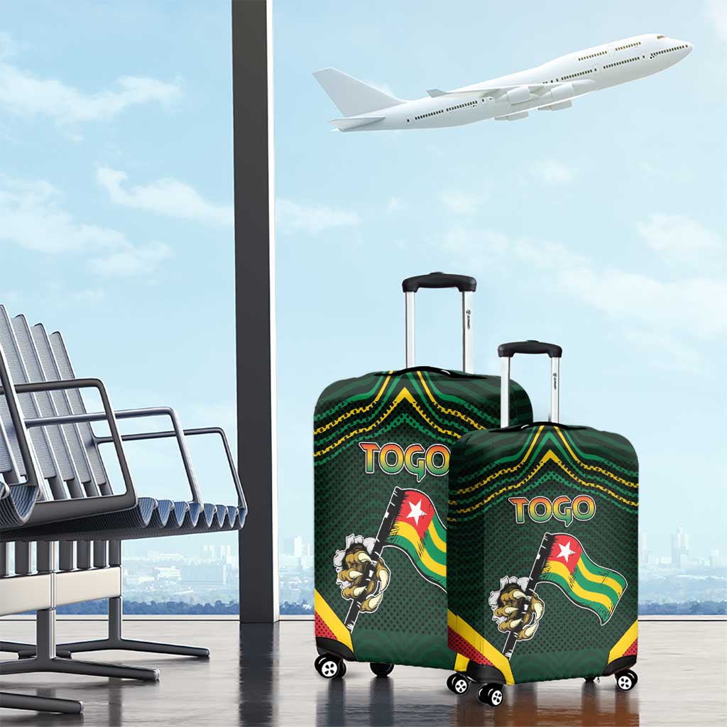Togo Luggage Cover Lion Claw Flag Sport Style - African Pride