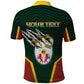Personalized Togo Polo Shirt Lion Claw Flag Sport Style - African Pride