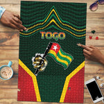 Togo Puzzle Lion Claw Flag Sport Style - African Pride