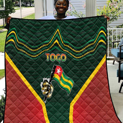 Togo Quilt Lion Claw Flag Sport Style - African Pride