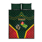 Togo Quilt Bed Set Lion Claw Flag Sport Style - African Pride