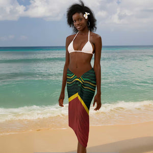 Togo Sarong Lion Claw Flag Sport Style - African Pride