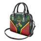 Togo Shoulder Handbag Lion Claw Flag Sport Style - African Pride