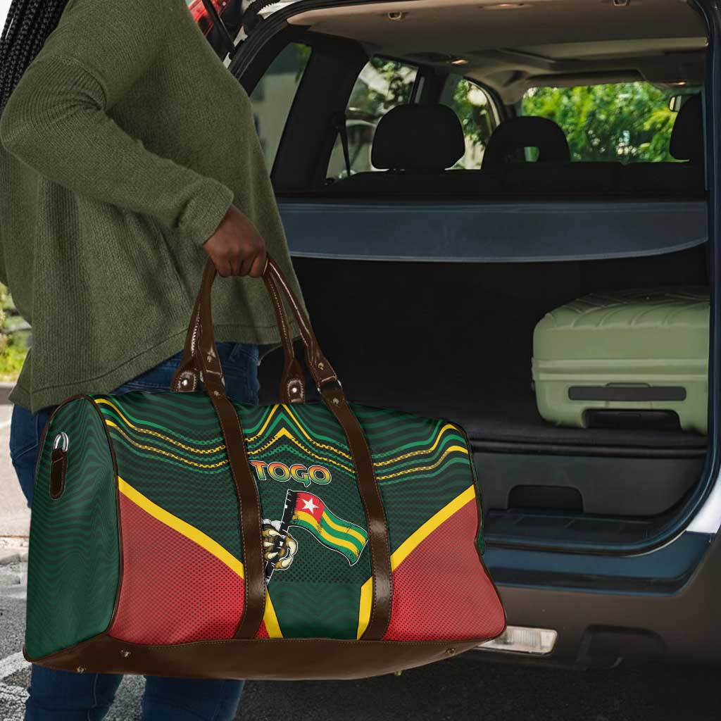 Togo Travel Bag Lion Claw Flag Sport Style - African Pride
