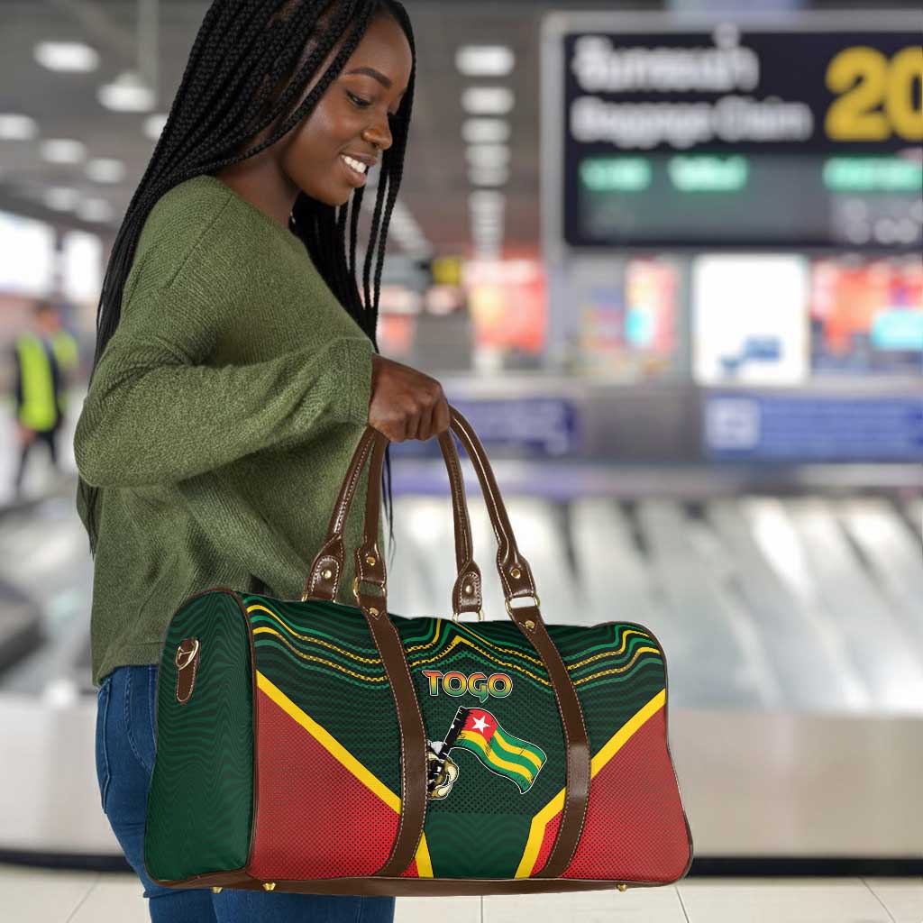Togo Travel Bag Lion Claw Flag Sport Style - African Pride
