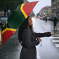 Togo Umbrella Lion Claw Flag Sport Style - African Pride