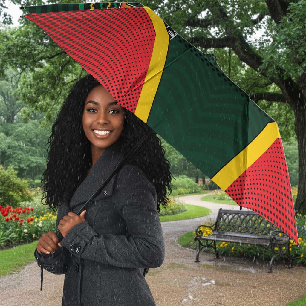 Togo Umbrella Lion Claw Flag Sport Style - African Pride