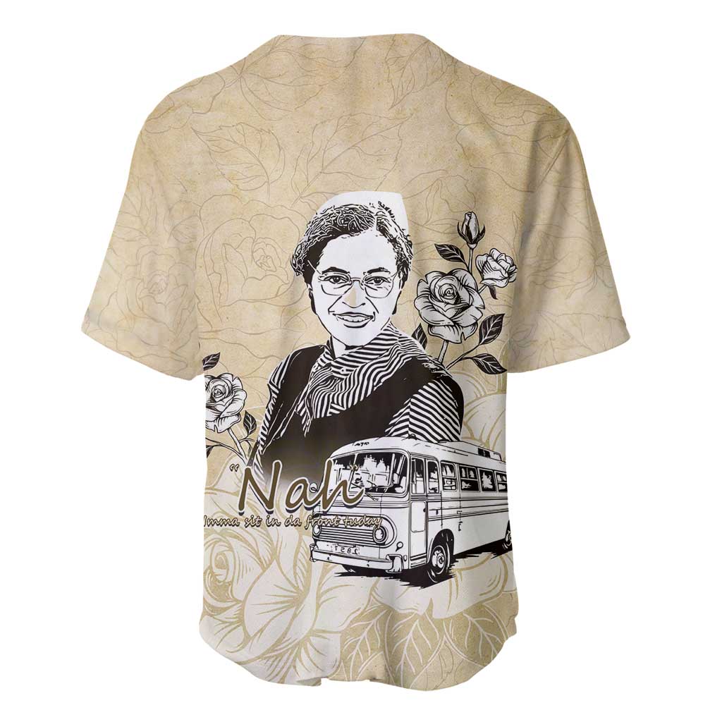 Nah Rosa Parks African Baseball Jersey Black Women History - African Pride