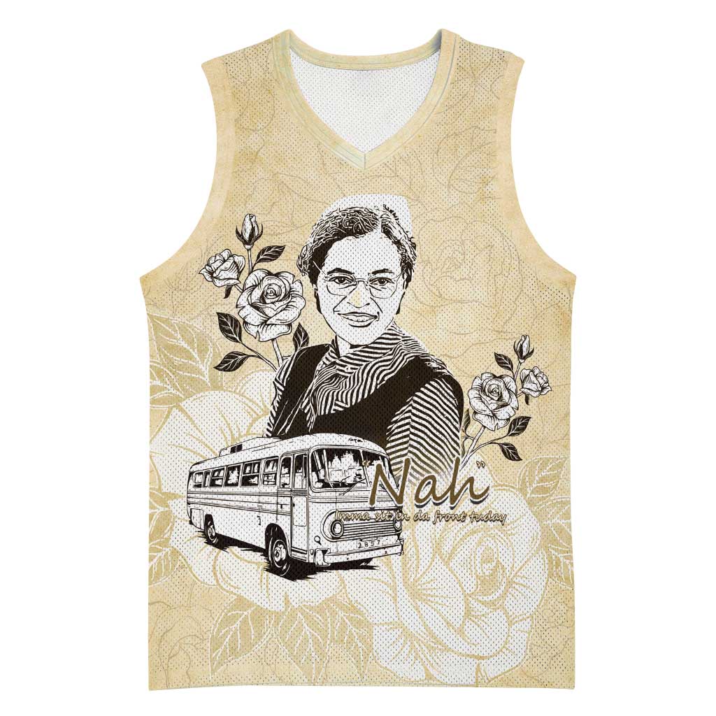 Nah Rosa Parks African Basketball Jersey Black Women History DT05