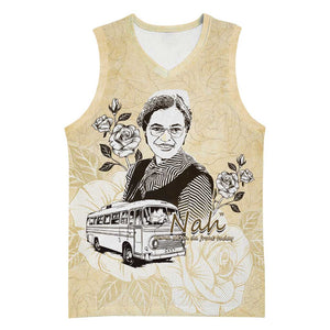 Nah Rosa Parks African Basketball Jersey Black Women History DT05
