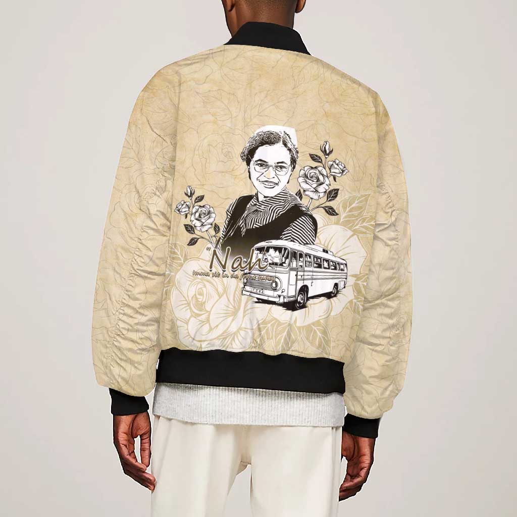 Nah Rosa Parks African Bomber Jacket Black Women History - African Pride