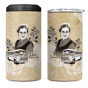 Nah Rosa Parks African 4 in 1 Can Cooler Tumbler Black Women History - African Pride