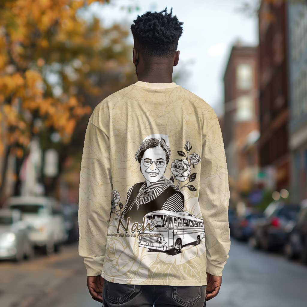 Nah Rosa Parks African Long Sleeve Shirt Black Women History - African Pride