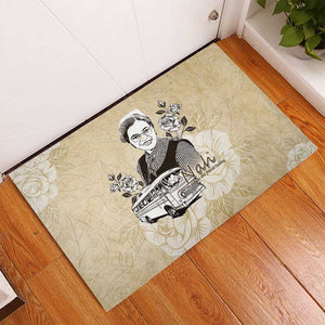 Nah Rosa Parks African Rubber Doormat Black Women History - African Pride