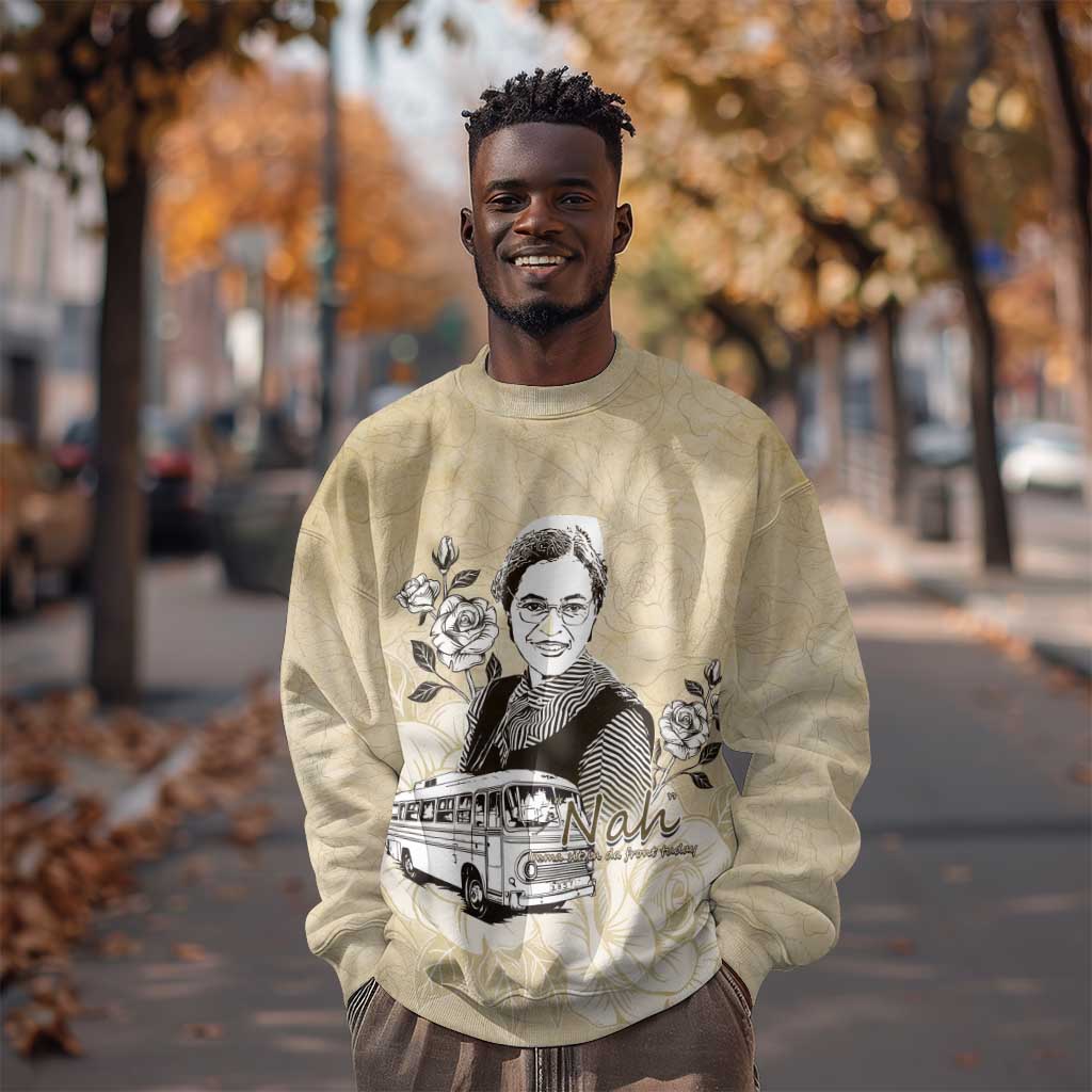 Nah Rosa Parks African Sweatshirt Black Women History - African Pride