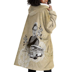 Nah Rosa Parks African Wearable Blanket Hoodie Black Women History - African Pride