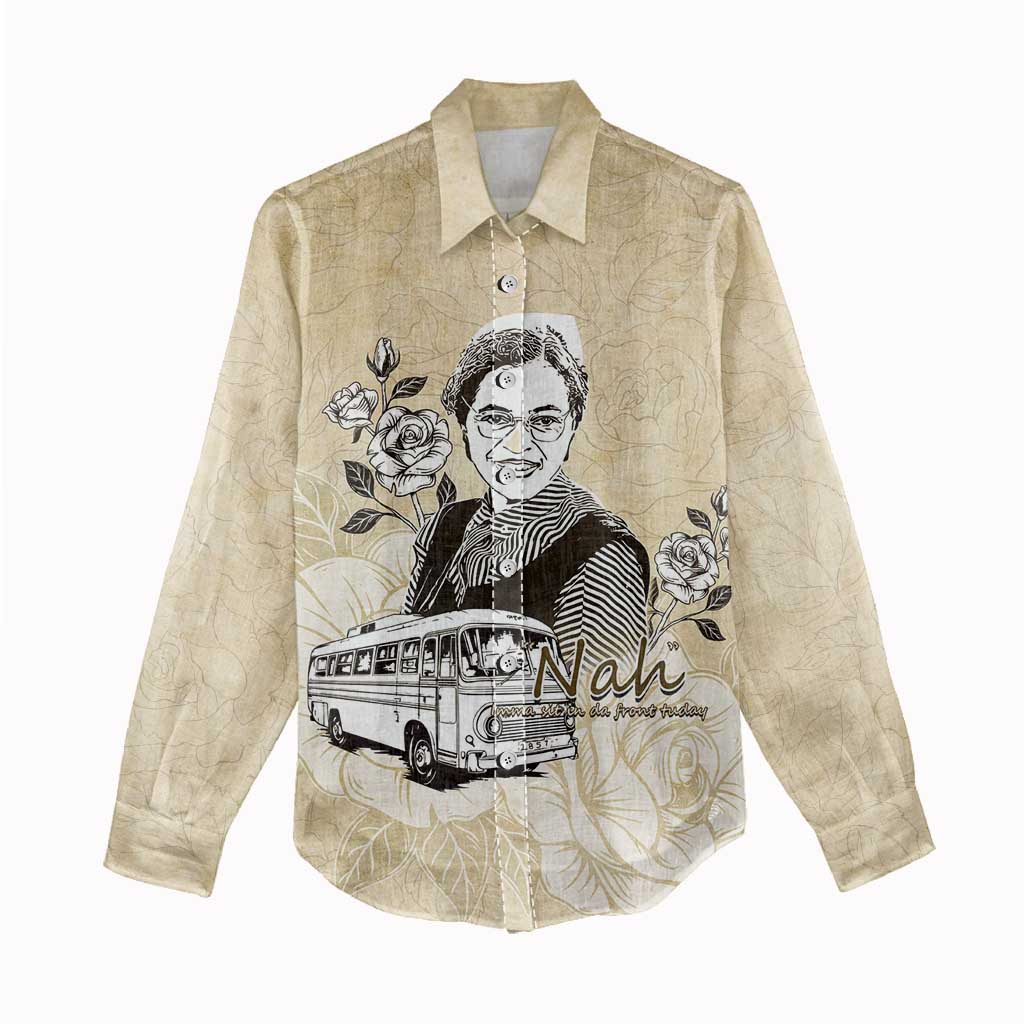 Nah Rosa Parks African Women Casual Shirt Black Women History - African Pride