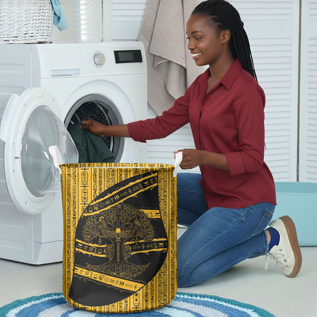 Egypt Tree Of Life Laundry Basket The Fig In Ancient Egyptian