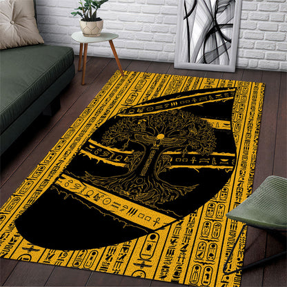 Egypt Tree Of Life Area Rug The Fig In Ancient Egyptian