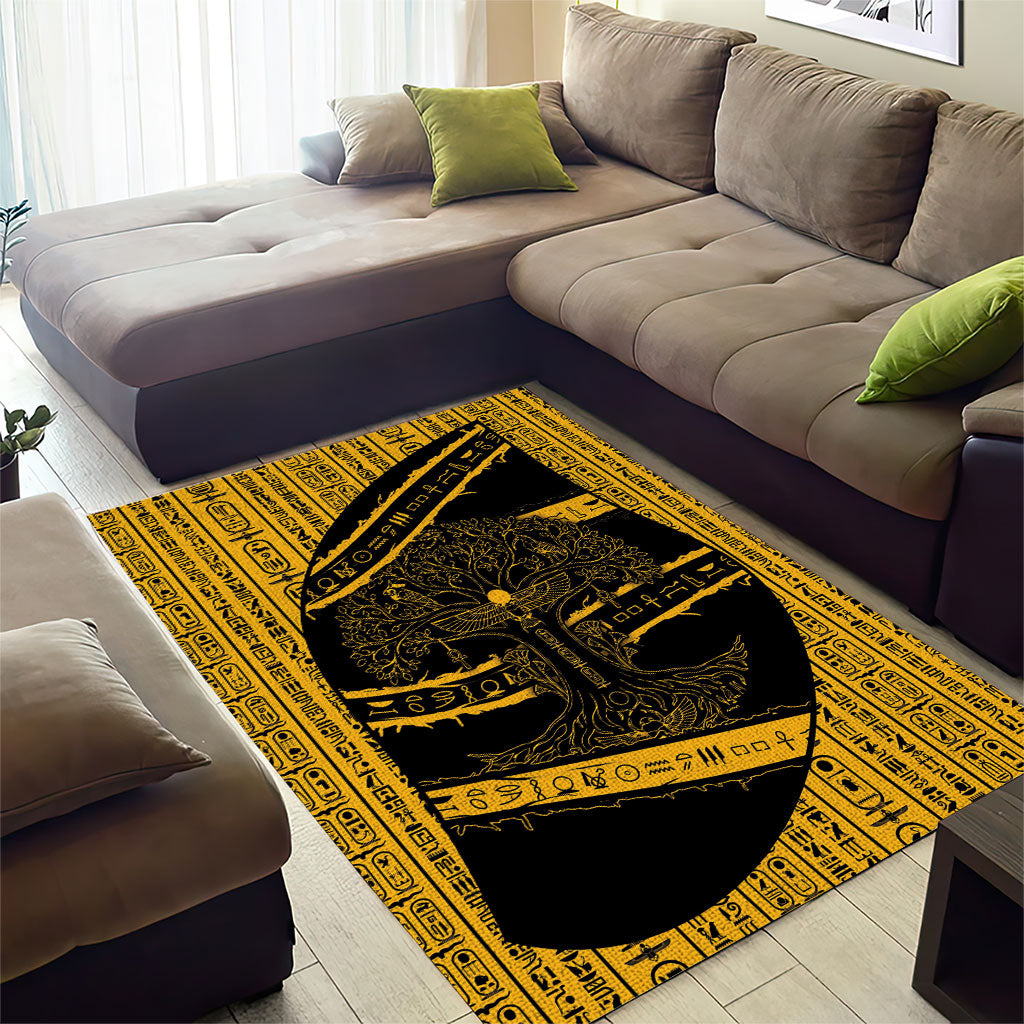 Egypt Tree Of Life Area Rug The Fig In Ancient Egyptian