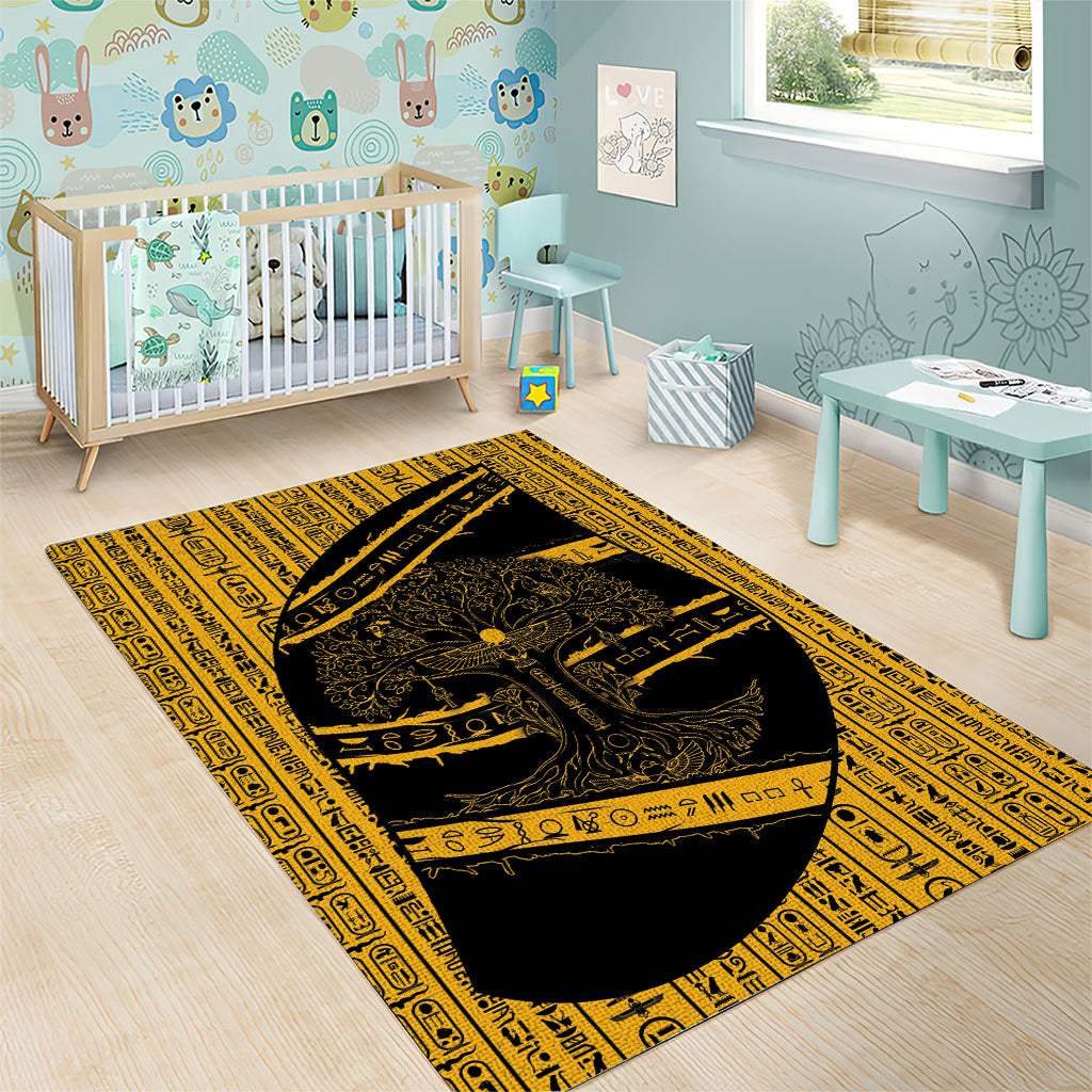 Egypt Tree Of Life Area Rug The Fig In Ancient Egyptian