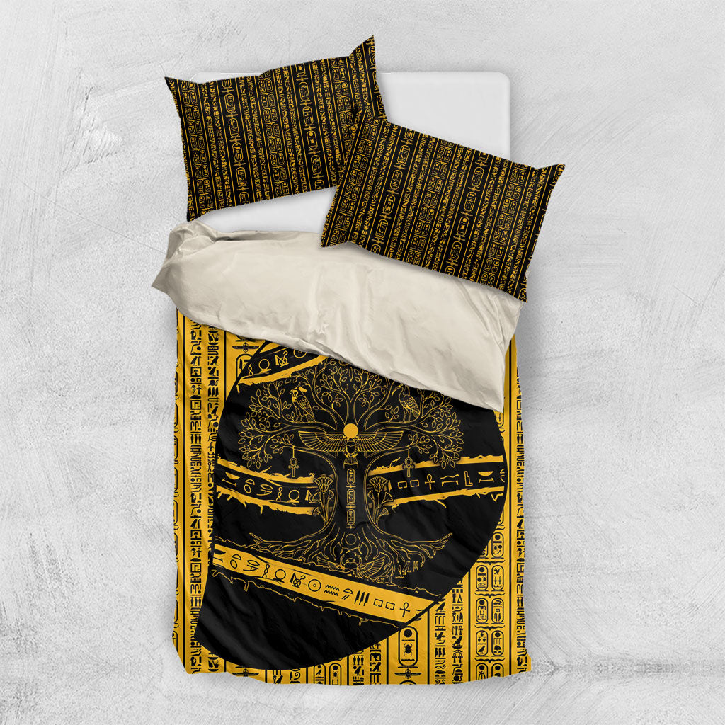 Egypt Tree Of Life Bedding Set The Fig In Ancient Egyptian