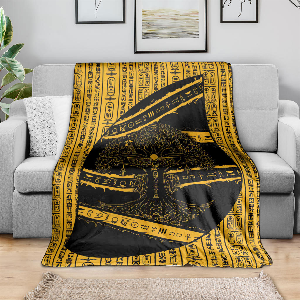 Egypt Tree Of Life Blanket The Fig In Ancient Egyptian