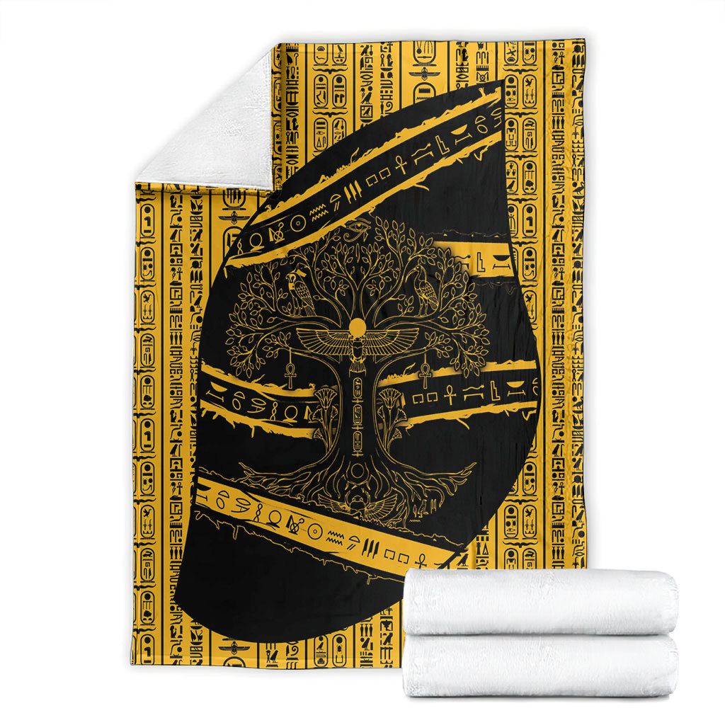 Egypt Tree Of Life Blanket The Fig In Ancient Egyptian