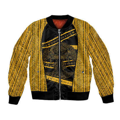 Egypt Tree Of Life Bomber Jacket The Fig In Ancient Egyptian