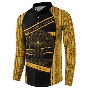 Egypt Tree Of Life Button Sweatshirt The Fig In Ancient Egyptian