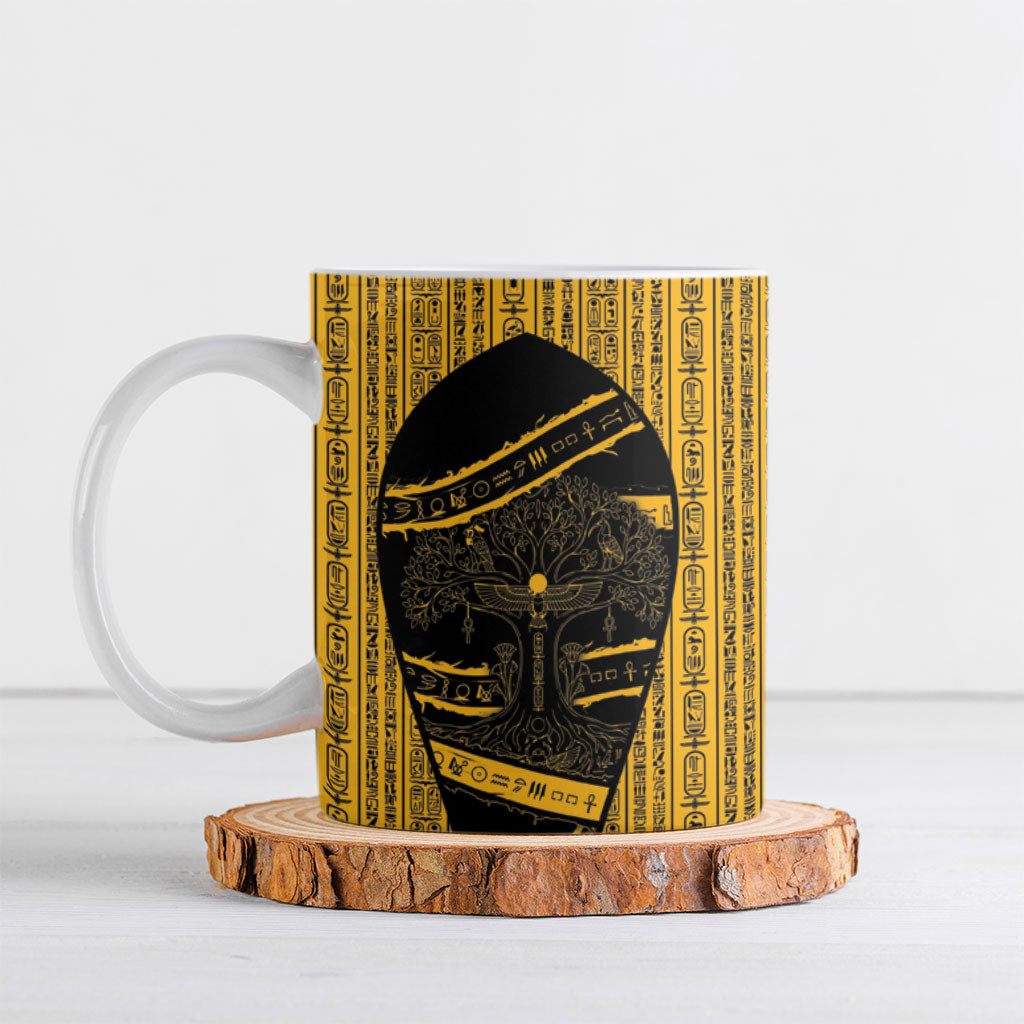 Egypt Tree Of Life Ceramic Mug The Fig In Ancient Egyptian