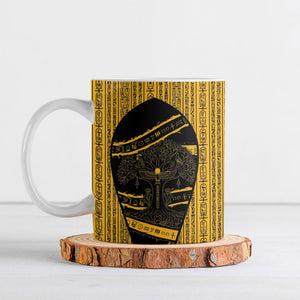 Egypt Tree Of Life Ceramic Mug The Fig In Ancient Egyptian