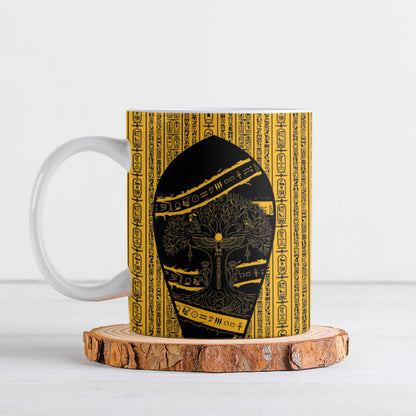 Egypt Tree Of Life Ceramic Mug The Fig In Ancient Egyptian