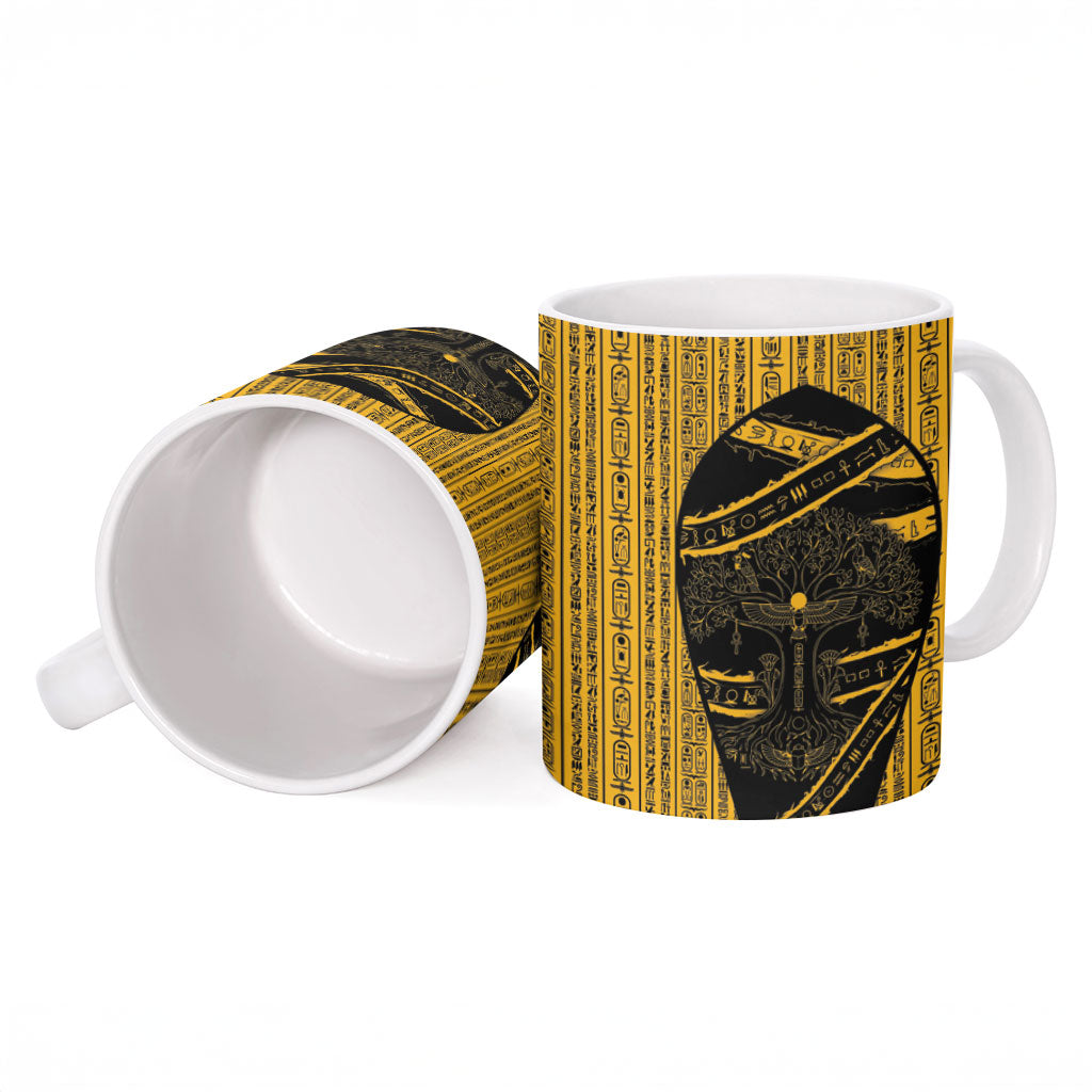 Egypt Tree Of Life Ceramic Mug The Fig In Ancient Egyptian