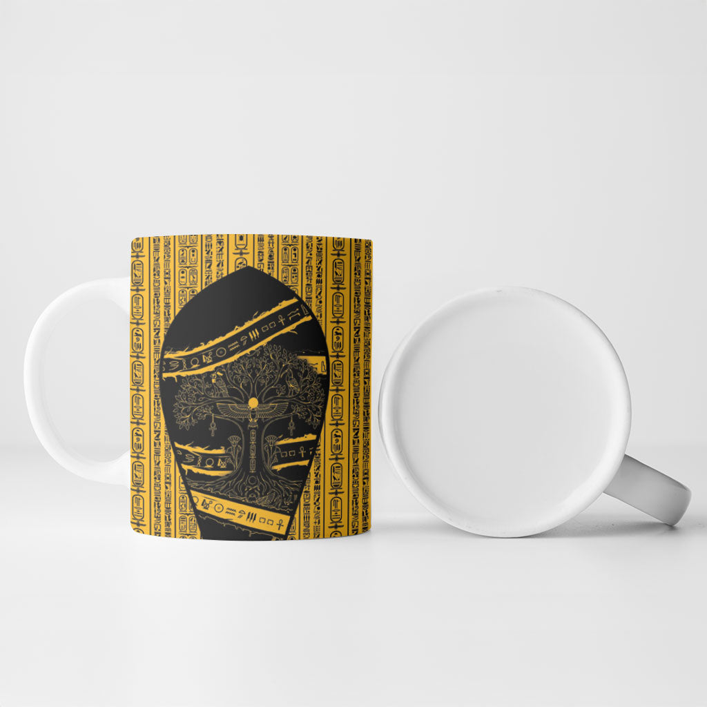 Egypt Tree Of Life Ceramic Mug The Fig In Ancient Egyptian