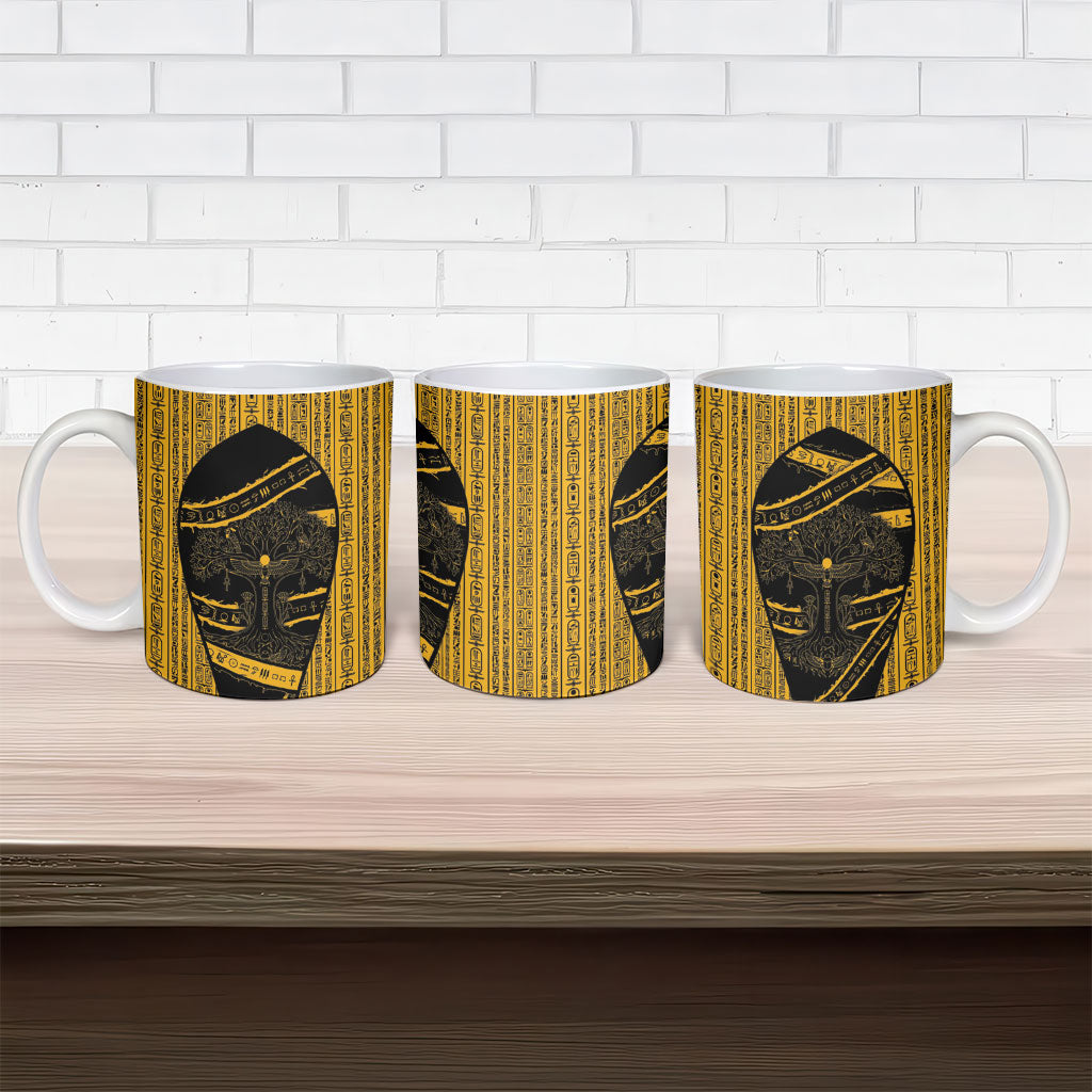 Egypt Tree Of Life Ceramic Mug The Fig In Ancient Egyptian