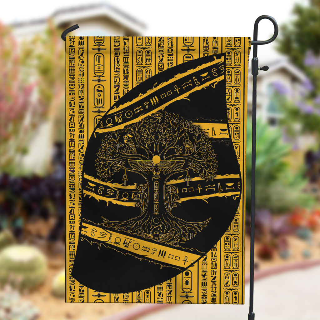 Egypt Tree Of Life Garden Flag The Fig In Ancient Egyptian