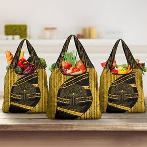 Egypt Tree Of Life Grocery Bag The Fig In Ancient Egyptian