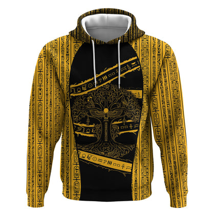 Egypt Tree Of Life Hoodie The Fig In Ancient Egyptian
