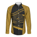 Egypt Tree Of Life Long Sleeve Button Shirt The Fig In Ancient Egyptian