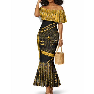 Egypt Tree Of Life Mermaid Dress The Fig In Ancient Egyptian