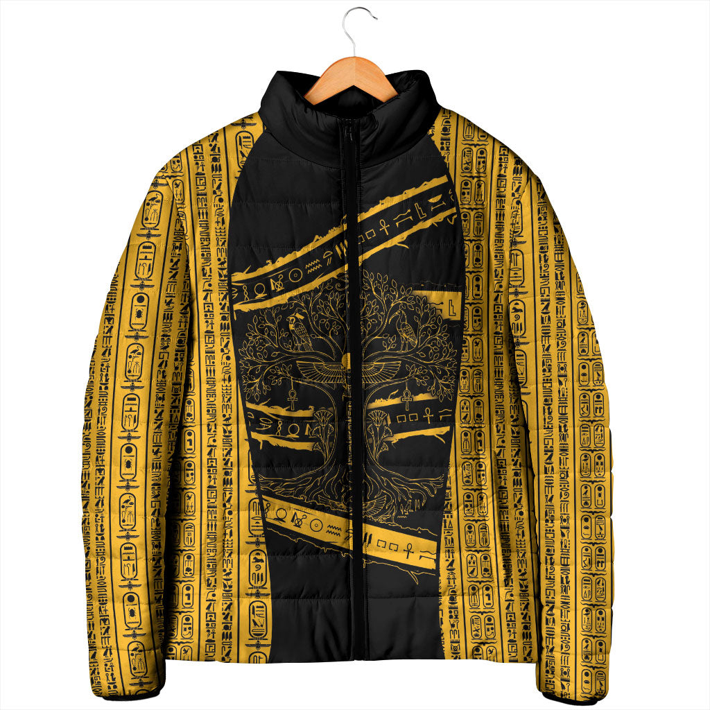 Egypt Tree Of Life Padded Jacket The Fig In Ancient Egyptian