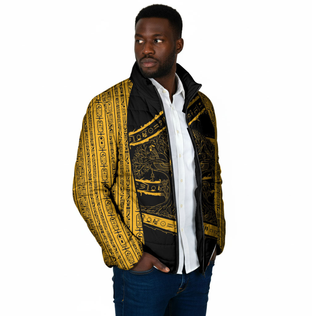 Egypt Tree Of Life Padded Jacket The Fig In Ancient Egyptian