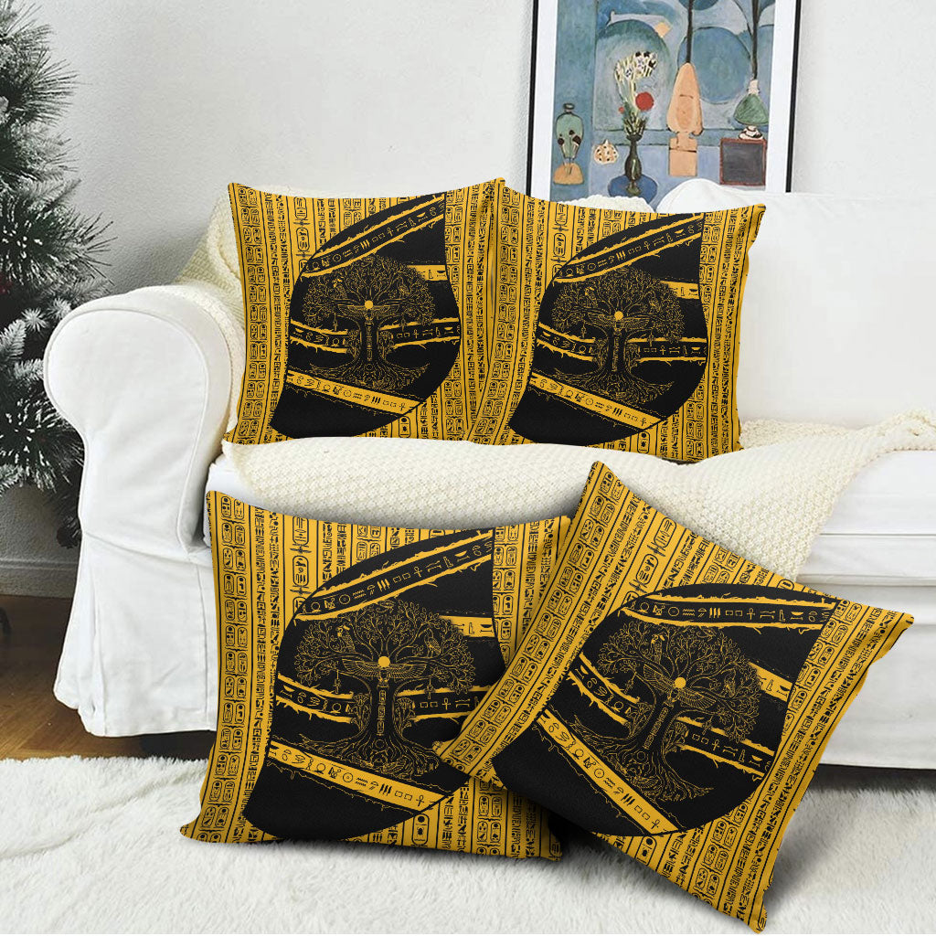 Egypt Tree Of Life Pillow Cover The Fig In Ancient Egyptian