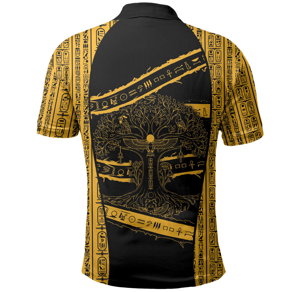 Egypt Tree Of Life Polo Shirt The Fig In Ancient Egyptian